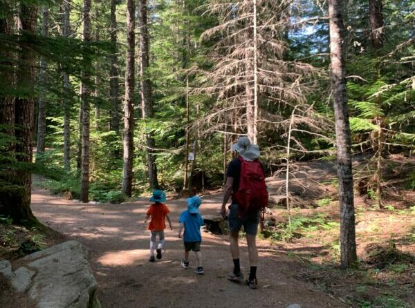 A short kid-friendly hike will lead you to Brandywine falls.