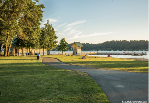 Newcastle Beach Park (photo Bellevue gov)