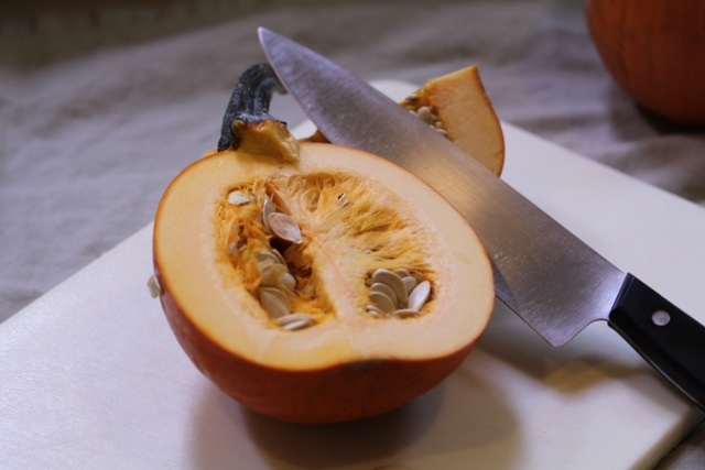 Eat a pumpkin