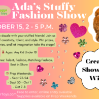 Ada's Stuffy Fashion Show at Clover Toys