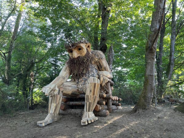 Vashon's giant troll by Thomas Dambo - Seattle's Child