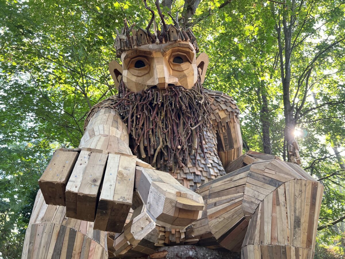 Vashon's giant troll by Thomas Dambo - Seattle's Child