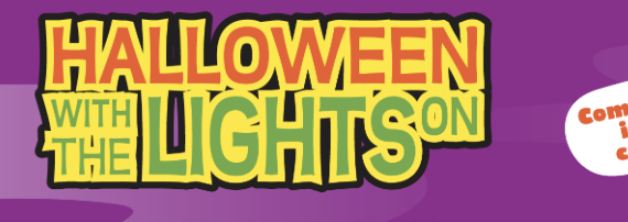 halloween with the lights on
