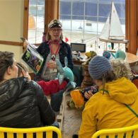 wooden boat story time SLU