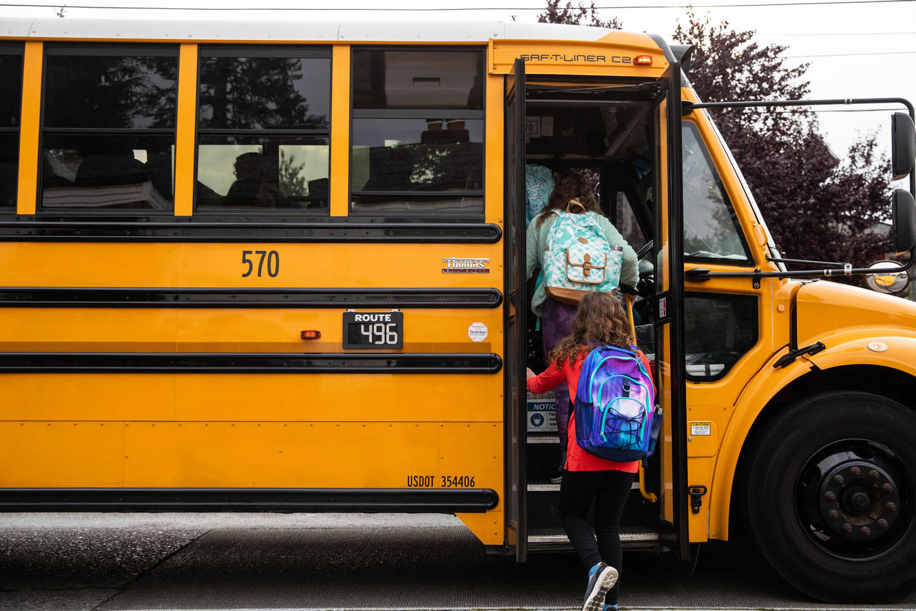 Electric school buses