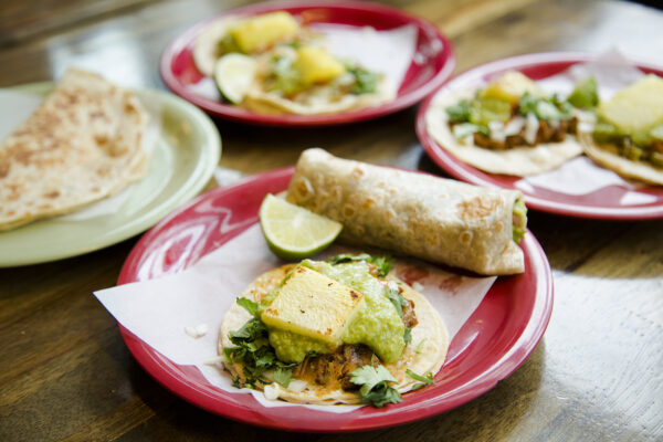 Plate of tacos