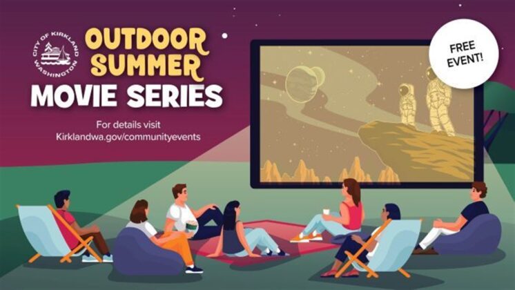 outdoor summer movie Kirkland