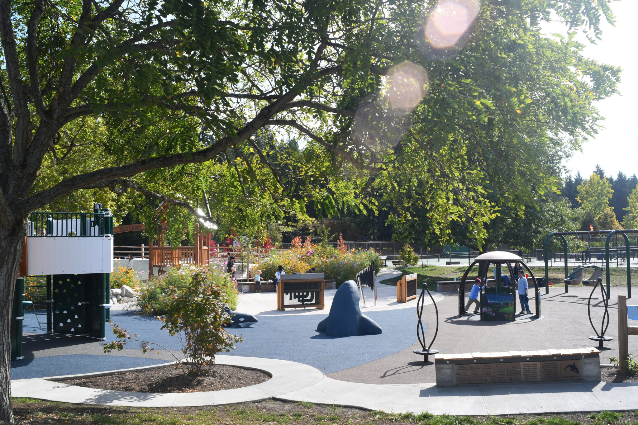 Inclusive playgrounds and parks
