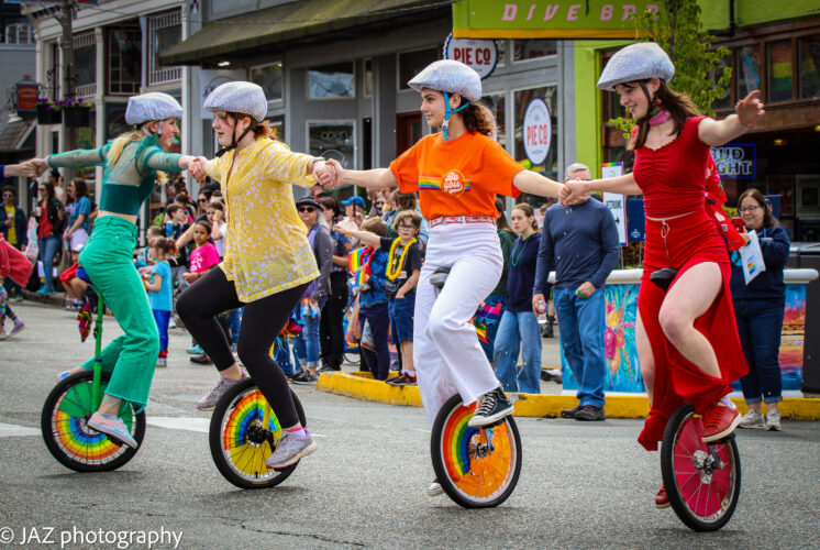 Snohomish Pride Parade! (Photo courtesy: Jaz Photography).