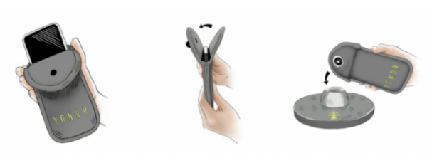 Hamilton phone lock pouch