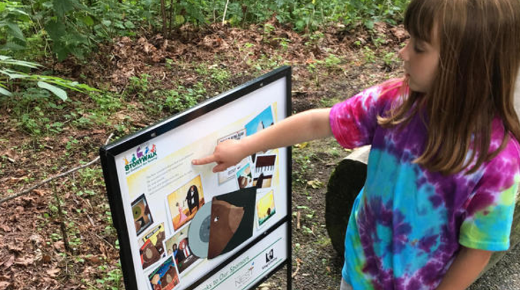 pop up storywalk