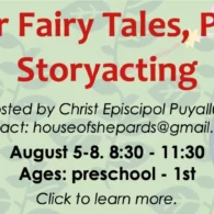 Storyacting in Puyallup