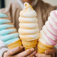 Soft serve ice cream