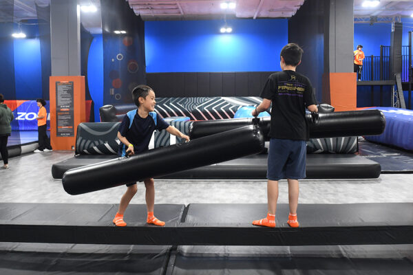 Ninja course, zip line, drop slides and more at new Sky Zone