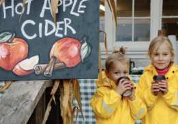 Hot Apple Cider at the Fall Festival. (Photo courtesy: Jubilee Farm).