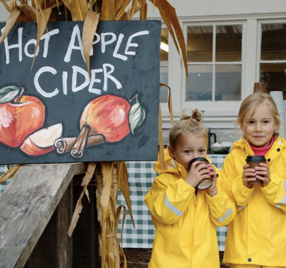 Hot Apple Cider at the Fall Festival. (Photo courtesy: Jubilee Farm).