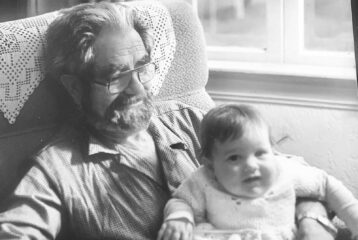 my grandfather's voice says vote