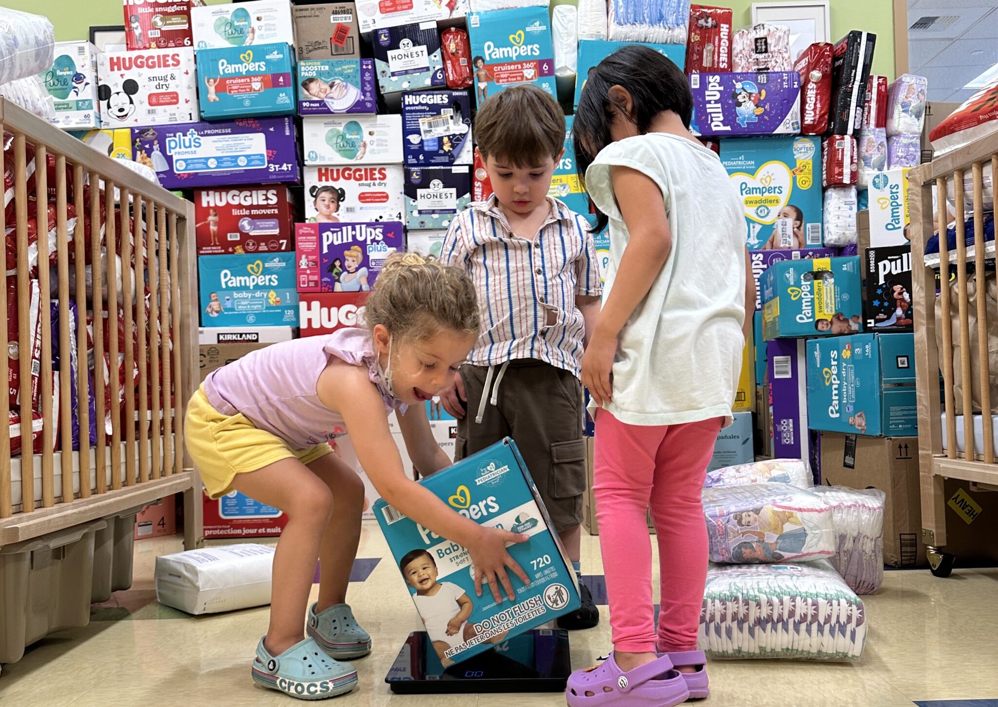 Diaper drive brings in thousands