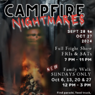 haunted house family walk