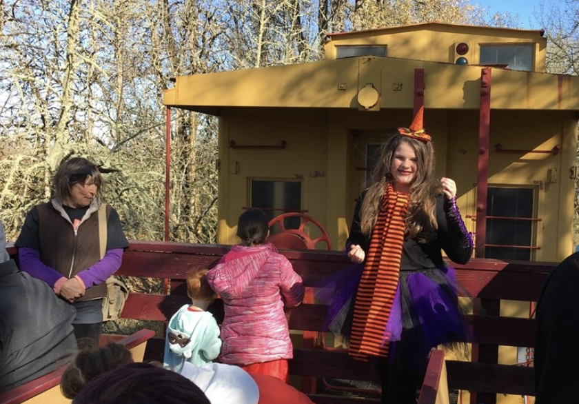 The pumpkin train ride chehalis 