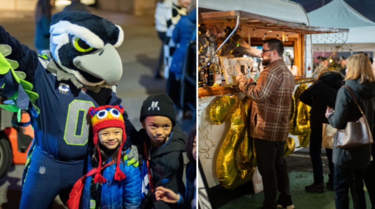 bellevue new year eve night market