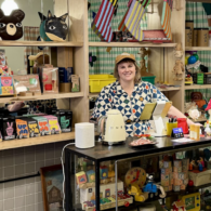 Thistle and Poppy owner cat roth