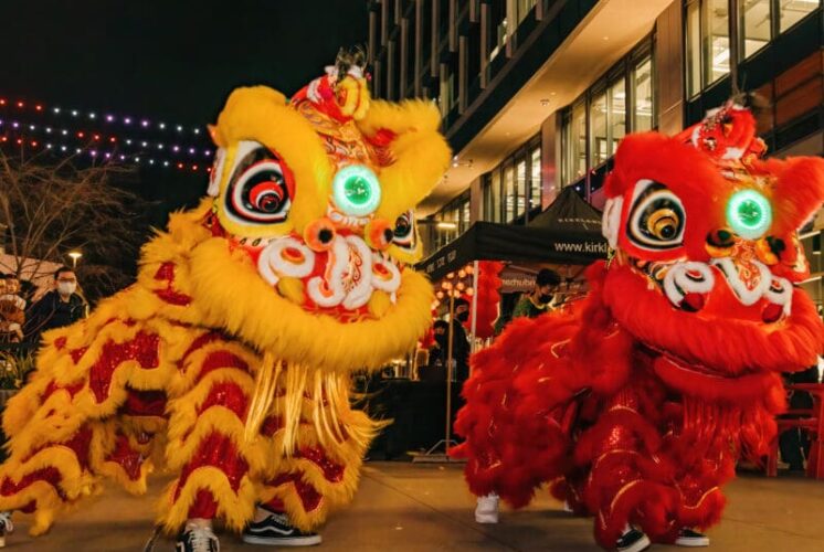 Lion dance
