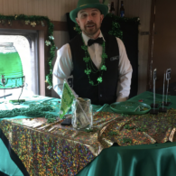 st patrick day train