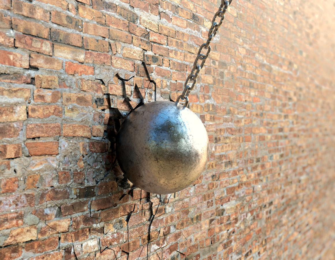 On politics wrecking ball