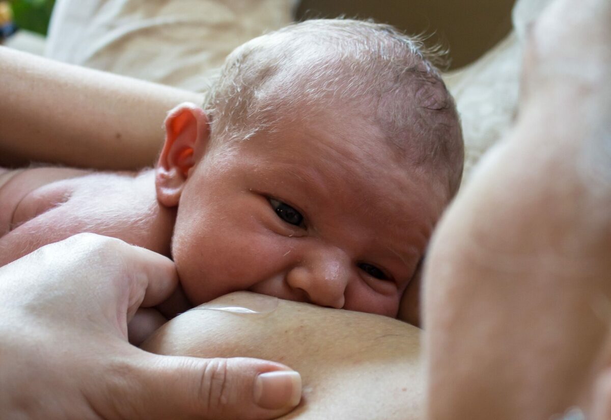 Newborn breastfeeding