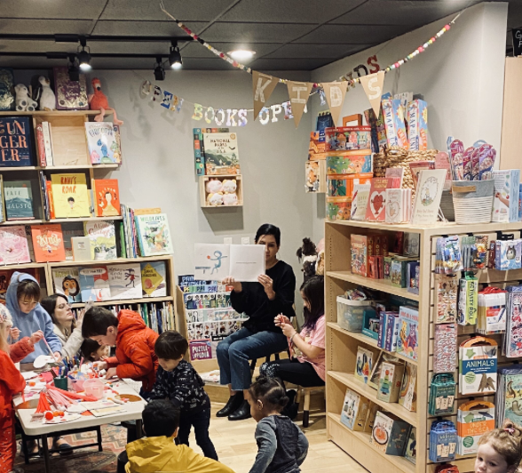 family reading time