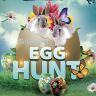 it takes avillage egg hunt