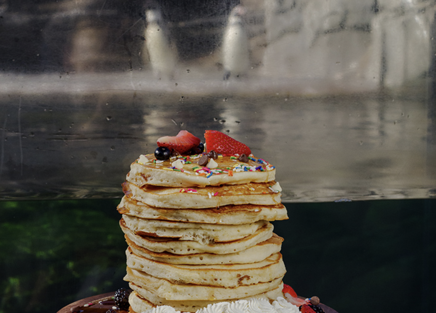 Pancakes with penguins