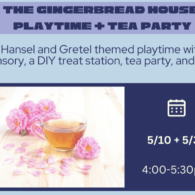 Gingerbread tea time