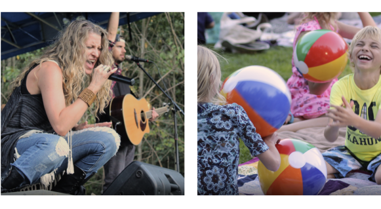 Outdoor free concerts at pinelake park