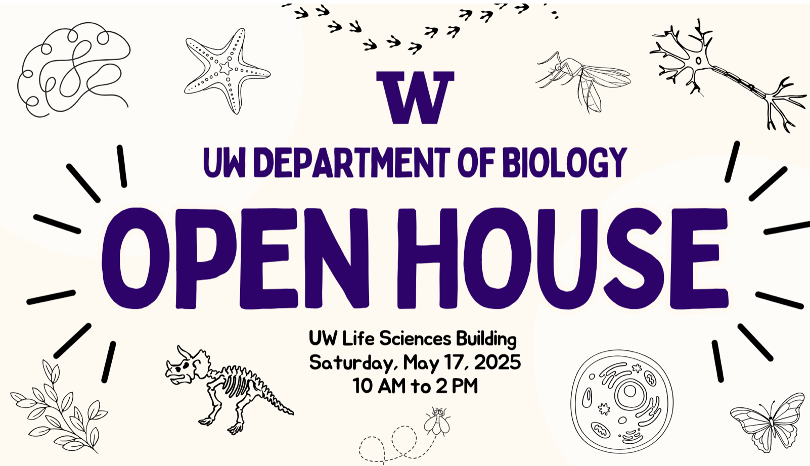 uw bioloyg open house