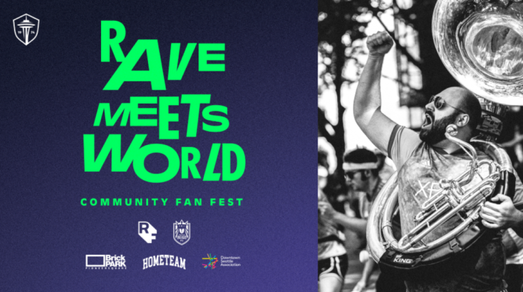 Seattle Washington Rave RAVE Meets World: Community Fanfest at Occidental Square - Seattle's Child