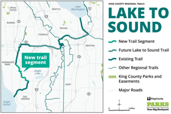 Public health worker trails Lake to Sound