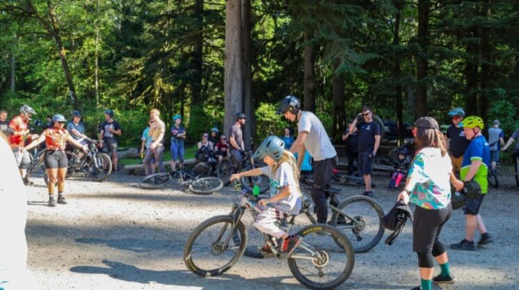 Mountain Biking Day (Photo courtesy: Evergreen Mountain Bike Alliance).