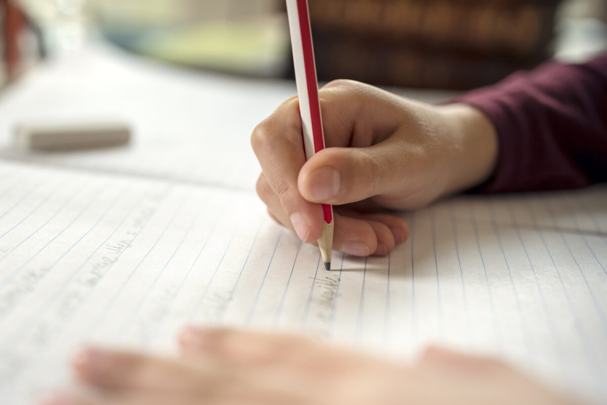 Students taking standardized tests in a Washington classroom, 2025 results released by OSPI