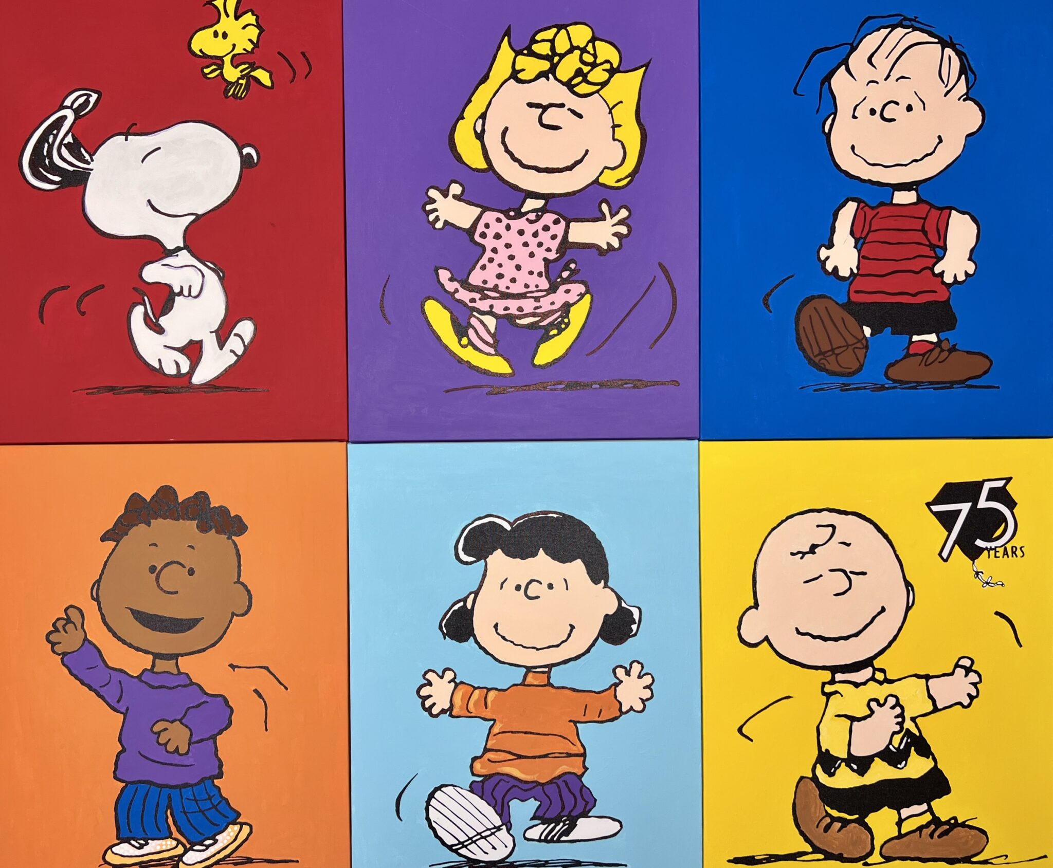 Peanuts mural