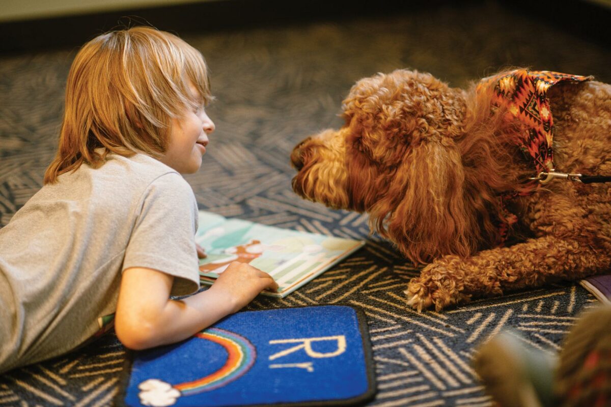 reading with rover