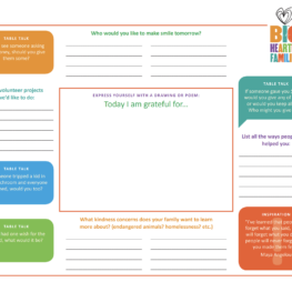 Valentine’s Day kindness activities for kids Seattle