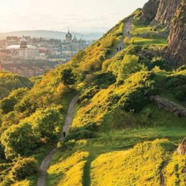 Edinburgh with kids travel guide arthur