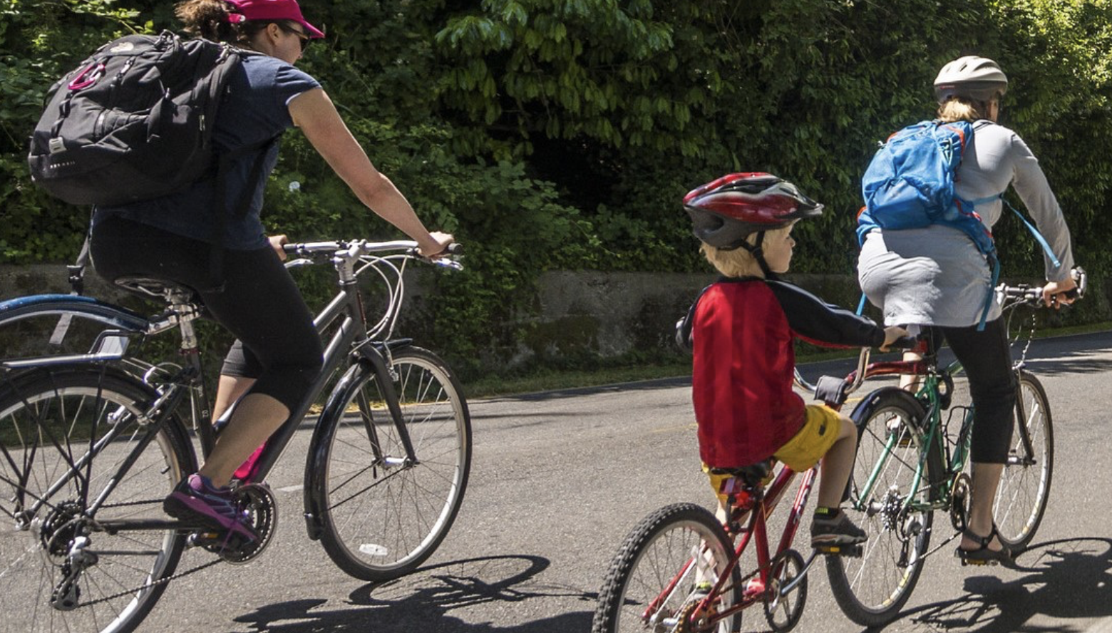 Bicycle weekend on Lake Washington Blvd. (Photo courtesy: Seattle.gov).