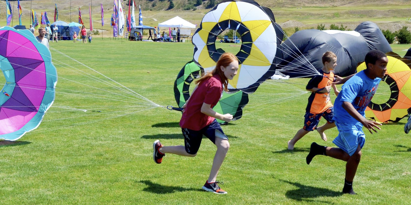 Chambers Creek Regional Park Kite Festival (Photo courtesy: Pierce County.gov).
