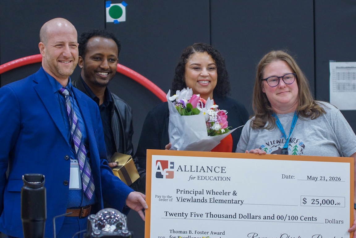 Two principals receive 'the praise they deserve'