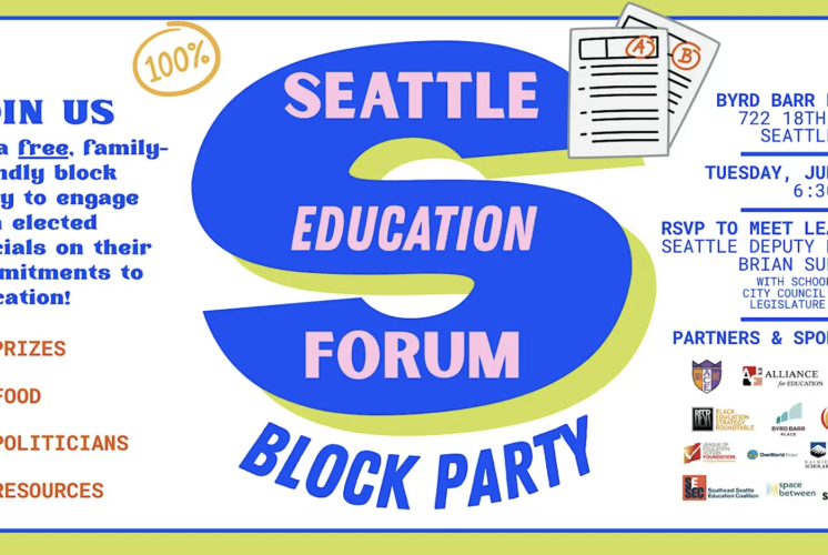 Seattle Education Forum Block Party