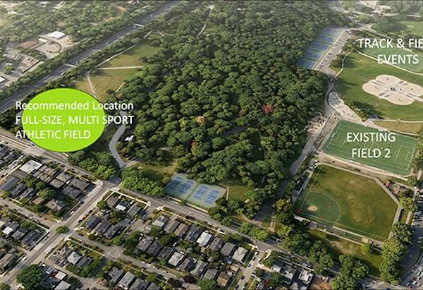 Lincoln High School athletic field